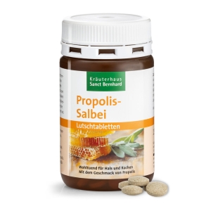 Propolis - šalvia tablety na cmúľanie 150Tbl