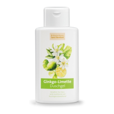 Osviežujúci sprchový gél s ginkom a limetkovym olejom 250ml