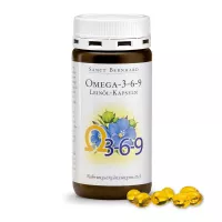 Omega-3-6-9 Ľanové olejové kapsule 180 ks