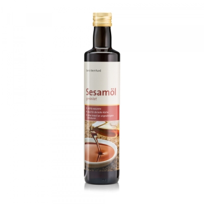 Prírodný olej sezamový za studena lisovaný  500ml  vypredaj