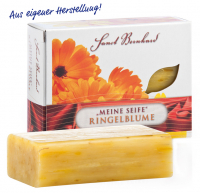 Handmade tuhé bylinkové mydlo nechtíkové 100g