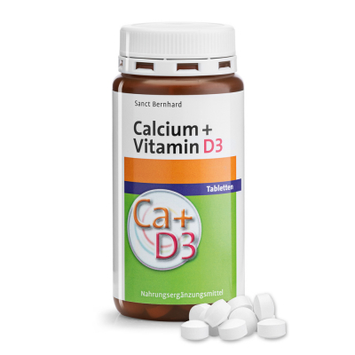 Kalcium + Vitamín D3 150 tabliet